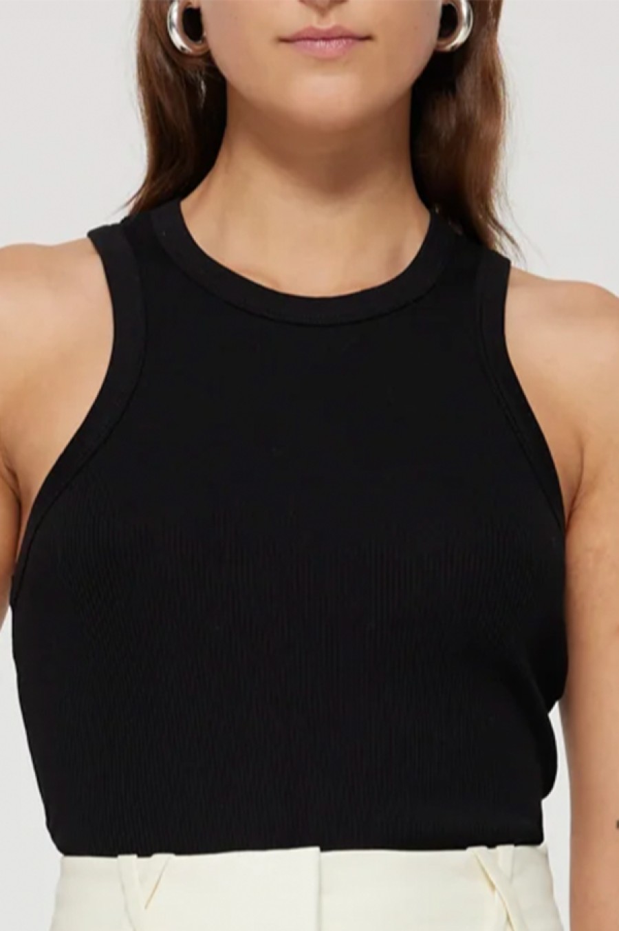 Róhe | Racer Tank In Black