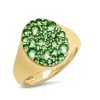 Eriness | Tsavorites Signet Pinky Ring