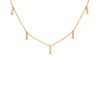 Eriness | Diamond Baguette Necklace