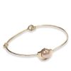 Aesa | Sylvana Ponte Bronze And Pearl Bracelet