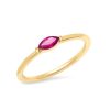 Eriness | Ruby Marquise Ring