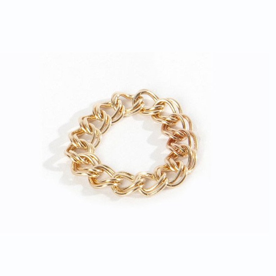 Bare | Double Curb Link Ring