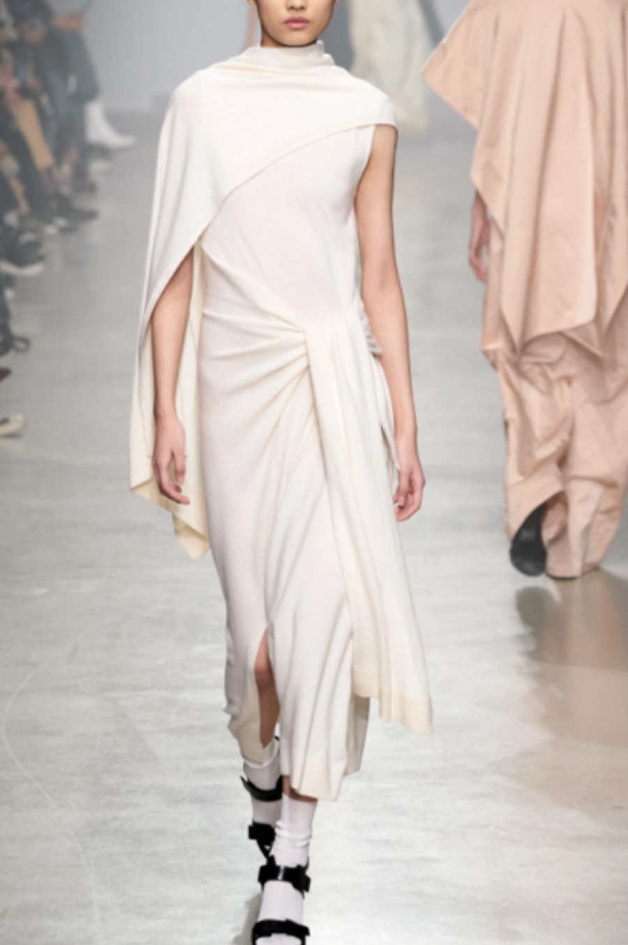 Christian Wijnants | Kamaya Draped Knit Runway Dress