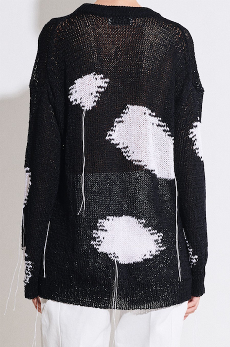 Christian Wijnants | Kaidi Intarsia Knit Sweater In Black