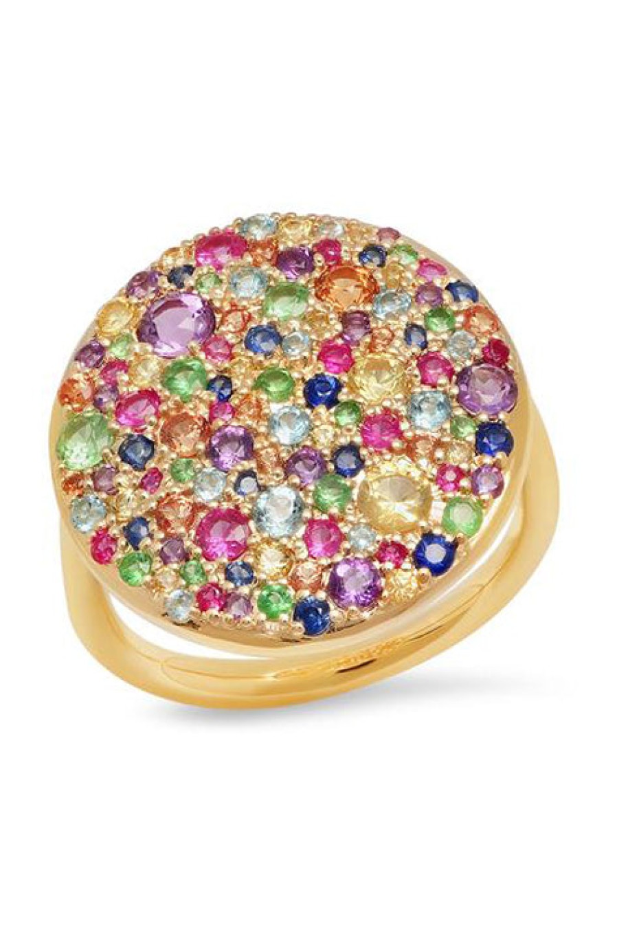 Eriness | Multi Colored Cluster Ring