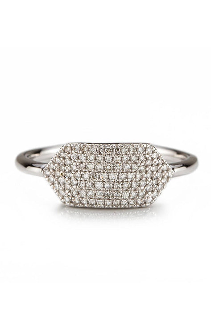 Zofia Day | Pave Shield Ring