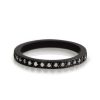 Nancy Newberg | Black Diamond Band Ring