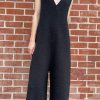 Lauren Manoogian | Double Knit Miter Jumpsuit In Black