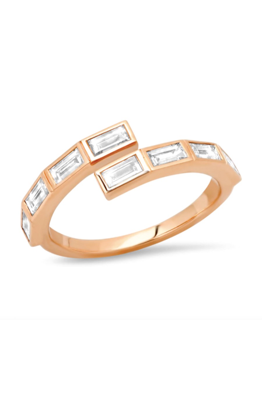 Eriness | Diamond Baguette Wrap Ring