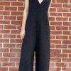 Lauren Manoogian | Double Knit Miter Jumpsuit In Black