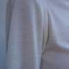 RYAN ROCHE | Ivory Cashmere T-Neck Sweater With Short Puff Sleeve