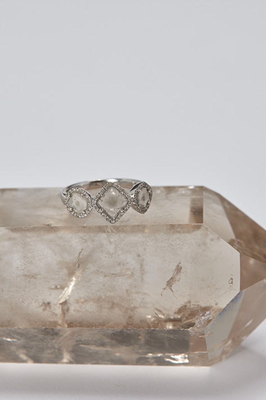 Zofia Day | Triple Slice Diamond Ring