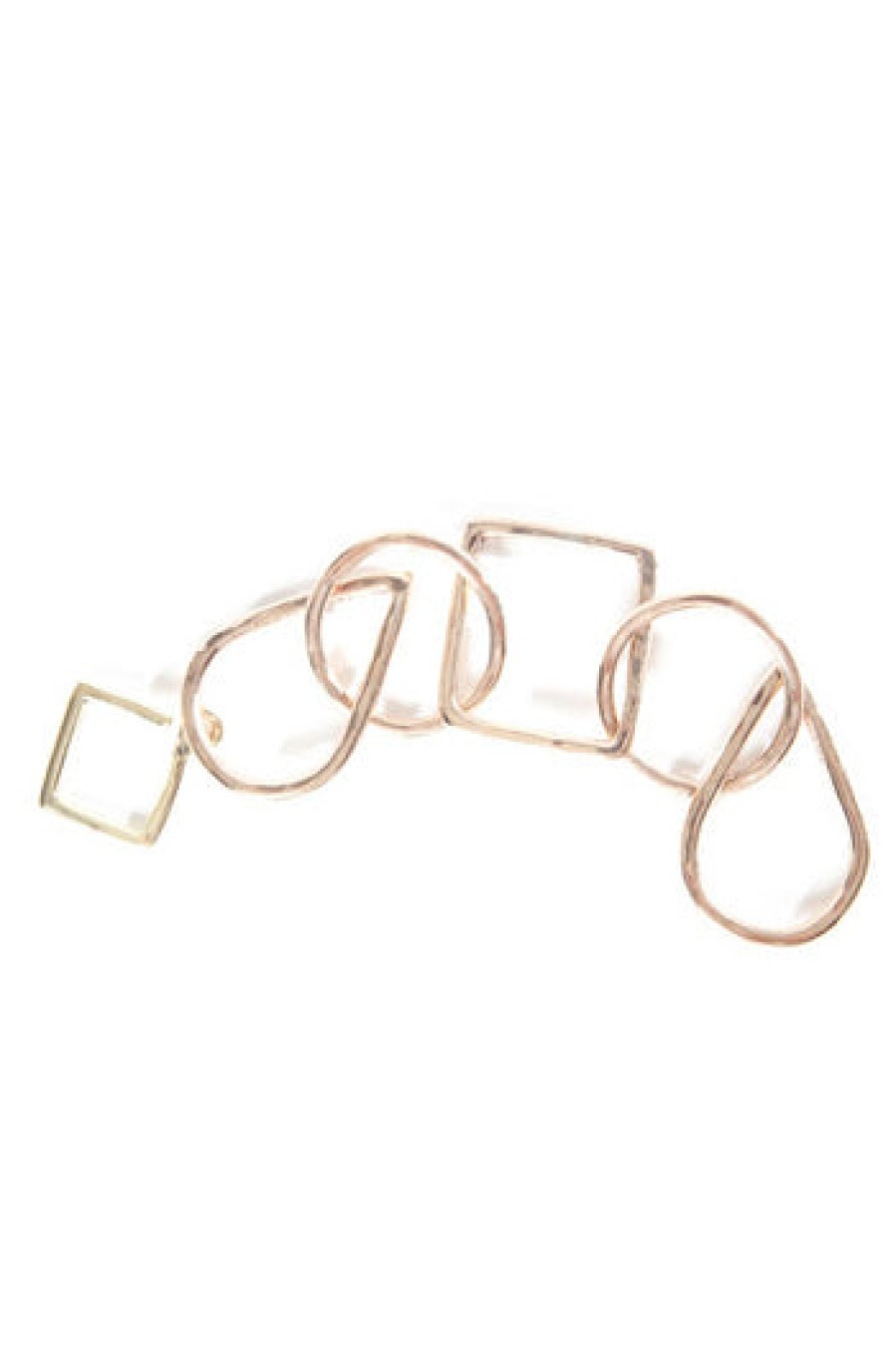 Bare | 14K Gold Multi Shaped Small Frame Rings