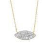 Eriness | Diamond Evil Eye Necklace