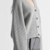 Maria McManus | Cocoon Split Sleeve Cardigan In Heather Gray (Sold Out)