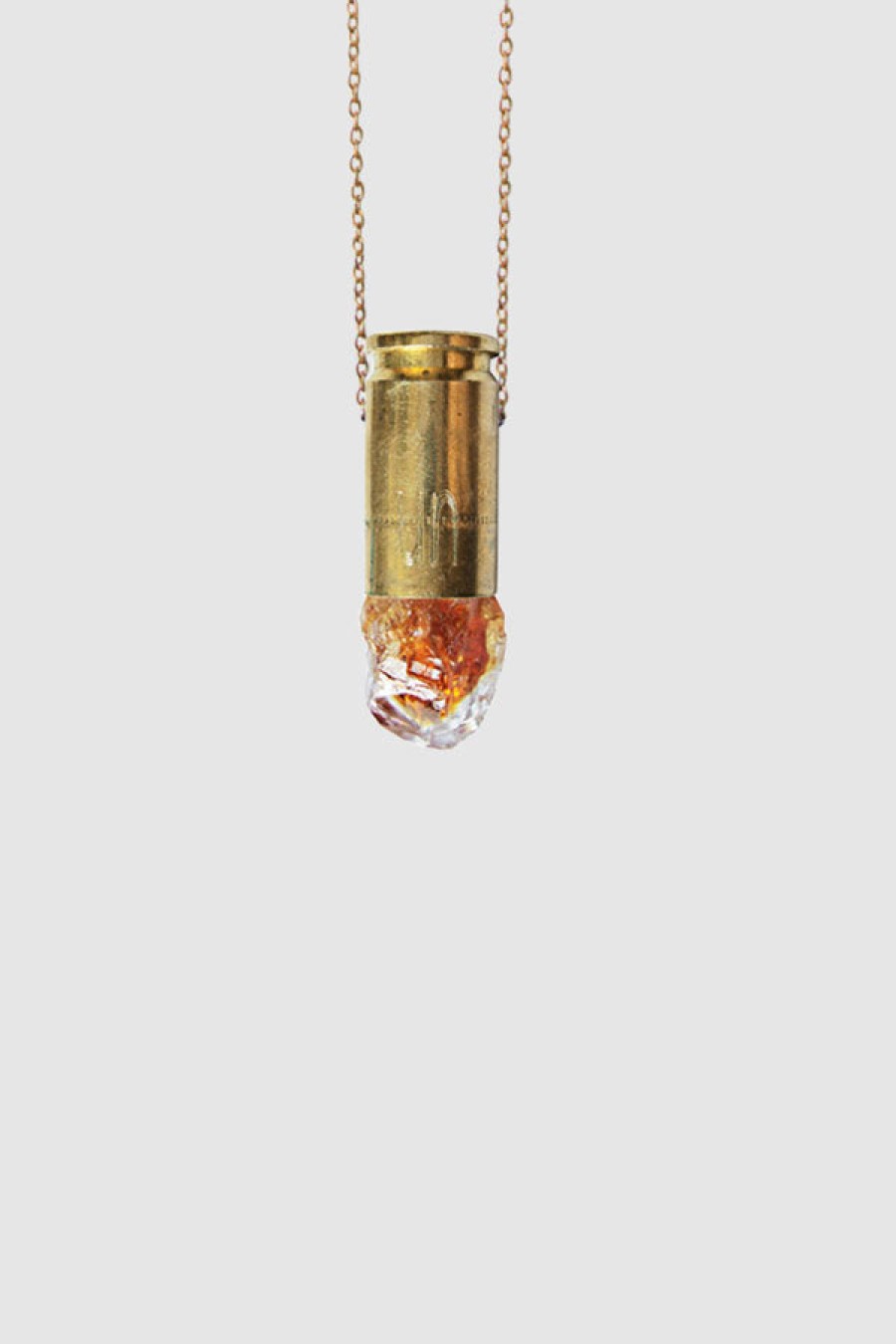 Unearthen | Medium Citrine Pendant Necklace