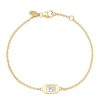 Eriness | Diamond Baguette Id Bracelet