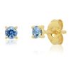 Eriness | Blue Sapphire Studs