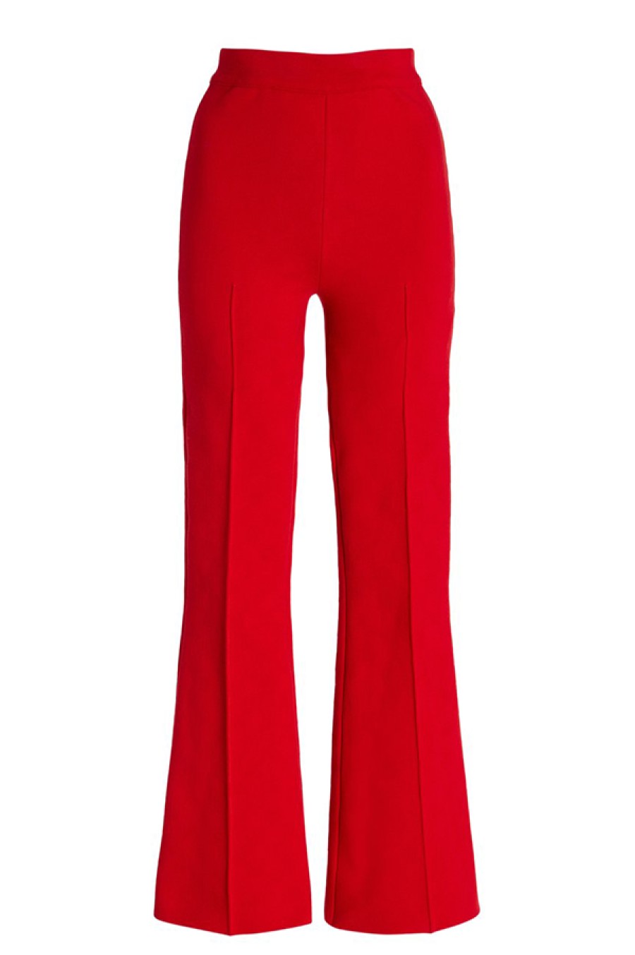 High Sport | Kick Stretch-Cotton Pants In Subtle Jacquard Red