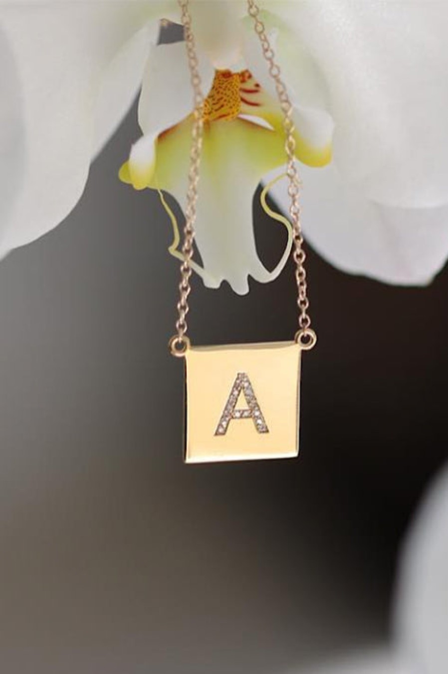 Eriness | Scrabble Initial Necklace