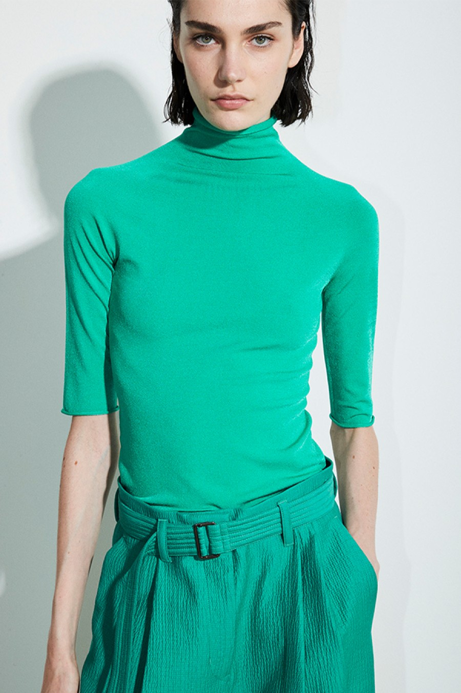 Christian Wijnants | Kiyomi Whole Garment Top In Seafoam