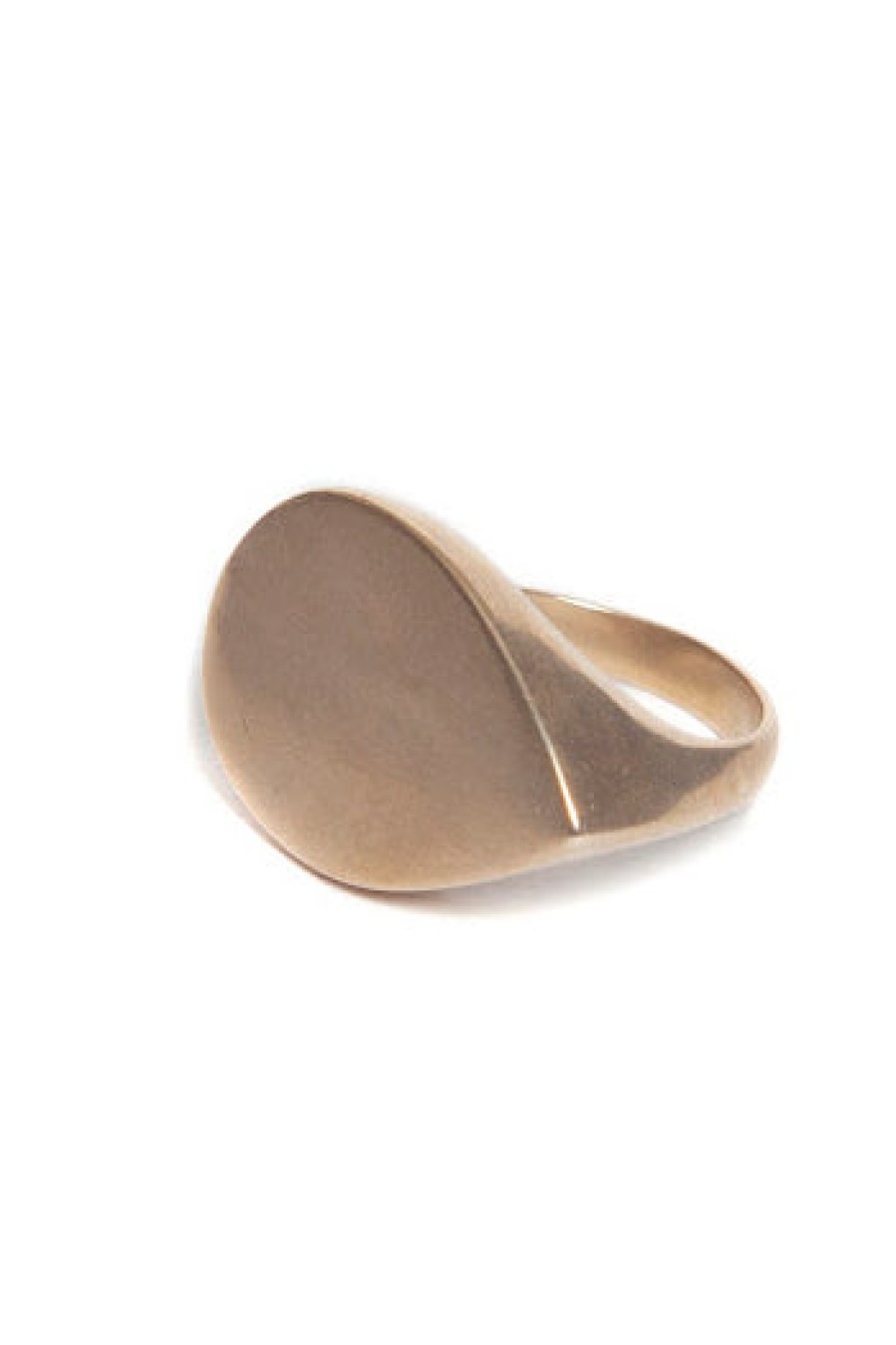 Bare | Monogram Teardrop Signet Ring