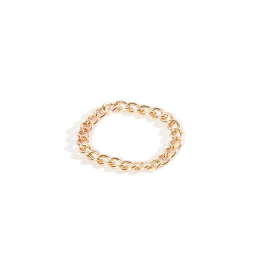 Bare | Single Curb Link Ring