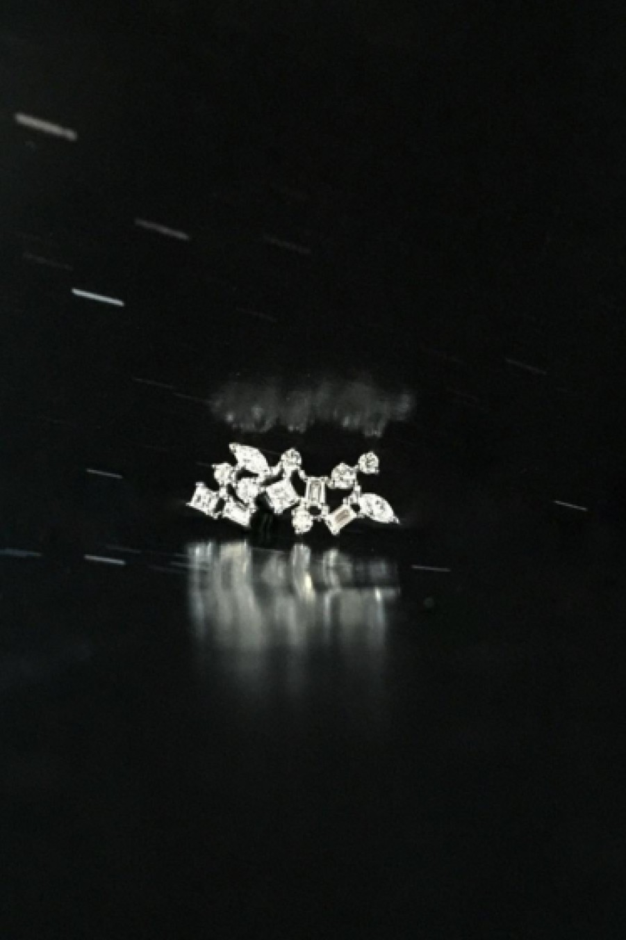 NATAF Joaillerie | Star Cluster Diamond Earring