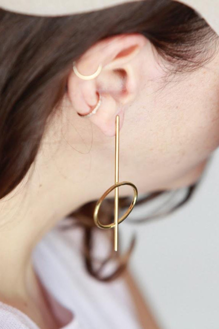 Gabriela Artigas for DES KOHAN | Lunar Earrings (Pair)